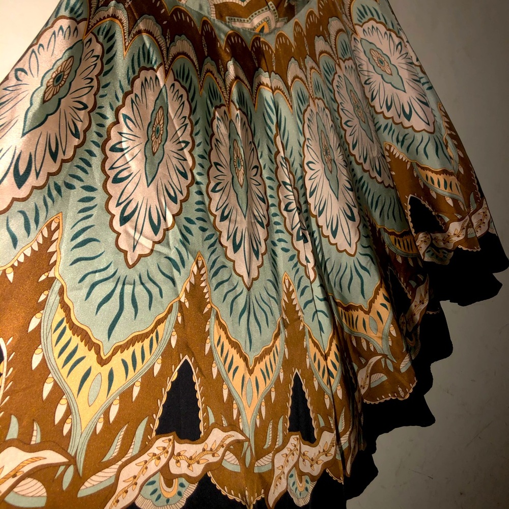Coldwater Creek 100% Silk Skirt